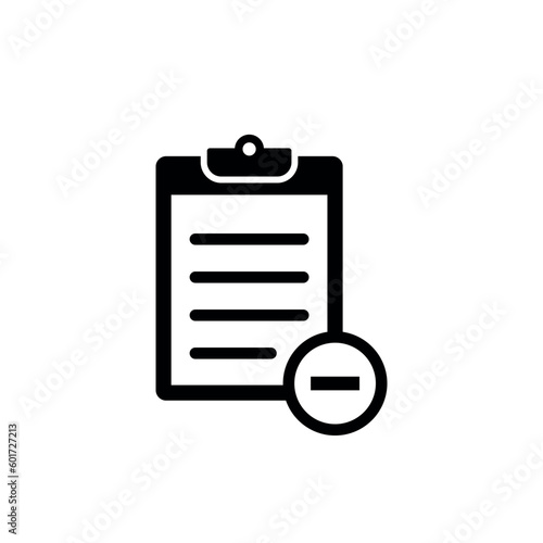 Simple Clipboard Icon Vector Template © waniperih