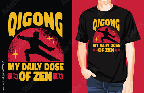t-shirt design idea for karate sports