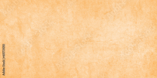 Light colored Antique distressed vintage grunge texture with scratches, grunge and empty smooth Old stained paper background, grainy and spotted painted orange background on paper texture. 
