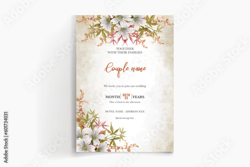 save the date wedding invitation templates psd