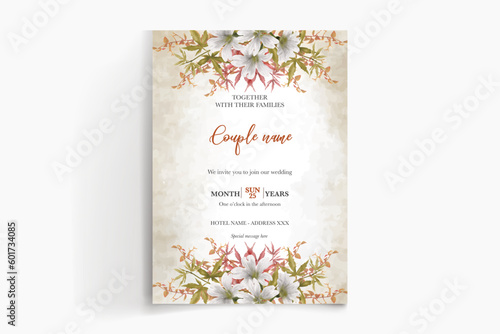 save the date wedding invitation templates psd