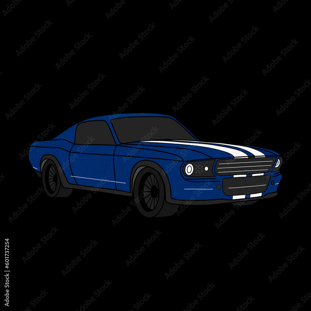 Fototapeta premium sports car