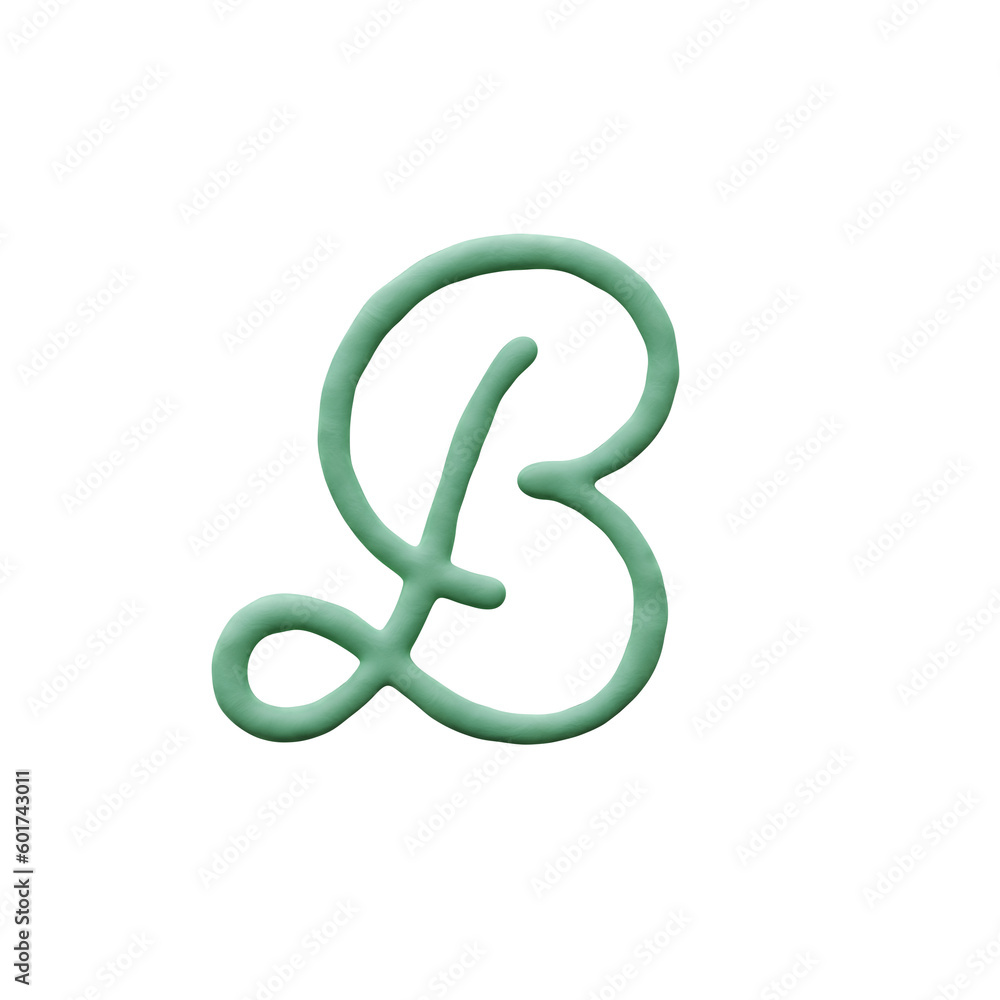 Plasticine or Play-doh 3D Alphabet PNG Lettering Plasticine or Play-doh 3D Alphabet PNG Lettering