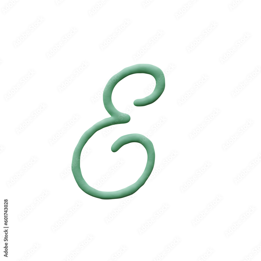 Plasticine or Play-doh 3D Alphabet PNG Lettering Plasticine or Play-doh 3D Alphabet PNG Lettering