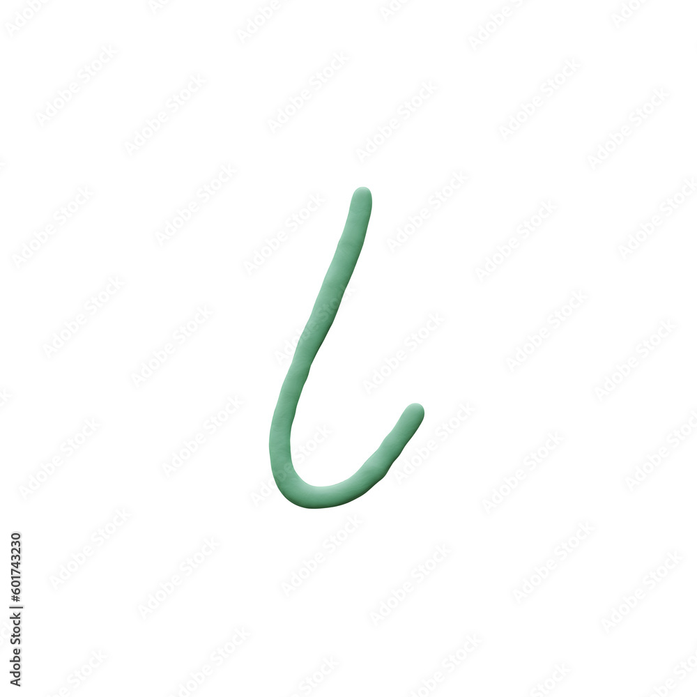 Plasticine or Play-doh 3D Alphabet PNG Lettering Plasticine or Play-doh 3D Alphabet PNG Lettering