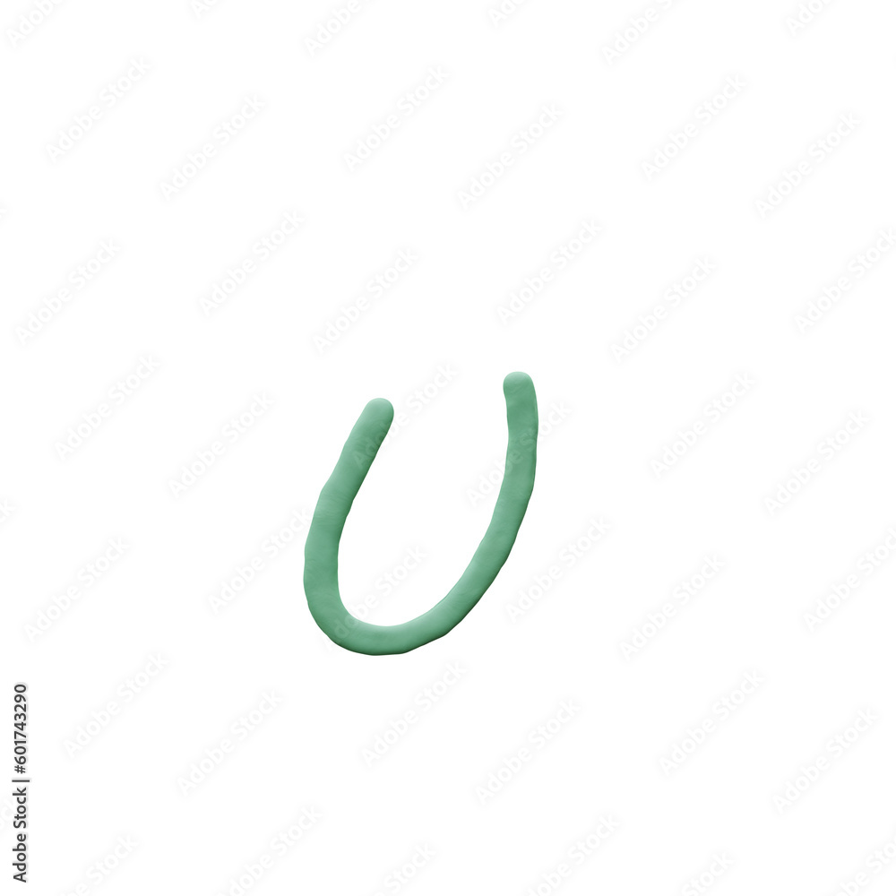Plasticine or Play-doh 3D Alphabet PNG Lettering Plasticine or Play-doh 3D Alphabet PNG Lettering