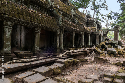 Ta Prohm Temple in Angkor Archaeological Park, Siem Reap, Cambodia © maodoltee