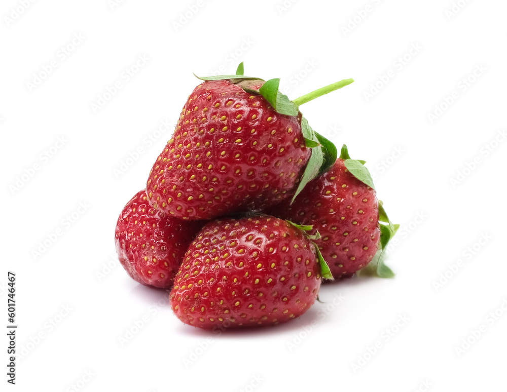 Strawberries isolated on white background Strawberries isolated on white background