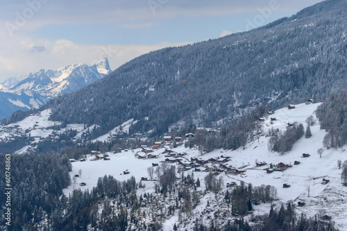 snowy village