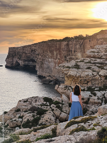 sunset watching Malta 