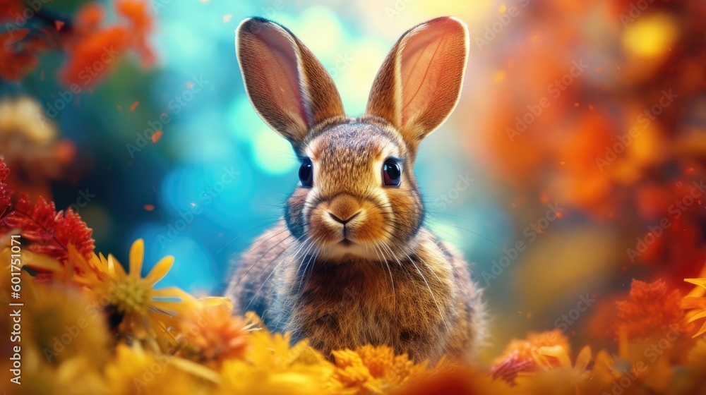 Fototapeta premium Bunny. Generative AI