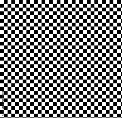 Black and white pattern with little squares. Monochrome illustration. Wallpaper design