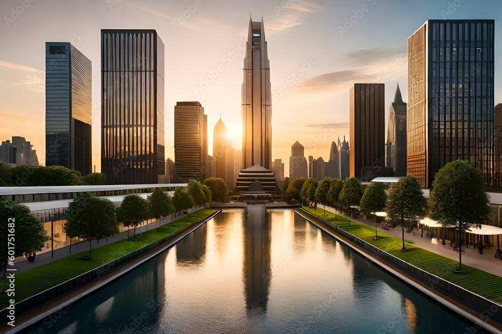 Obraz premium stunning view of building exterior image