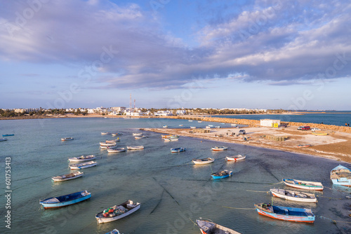 View of Djerba, a large island in southern Tunisia