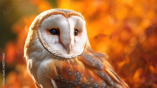 Barn Owl. Generative AI © piai
