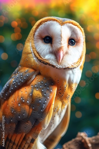 Barn Owl. Generative AI © piai