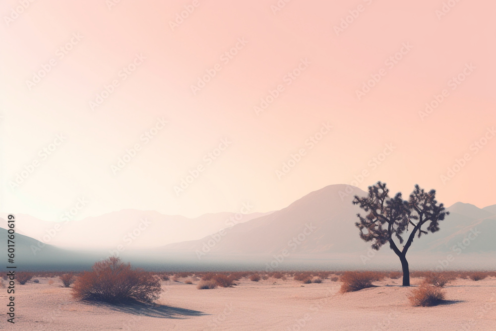 Minimalist desert scene Minimalist desert scene