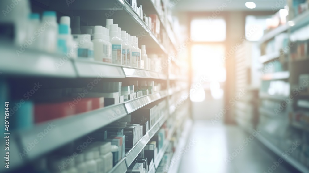 Drugstore background defocus blurred Drugstore background defocus blurred