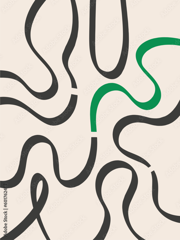 Obraz premium Hand drawn abstract geometric element pattern. Abstract background.