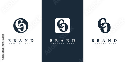 Modern and simple Lowercase CO Letter Logo, suitable for any business with CO or OC initials.