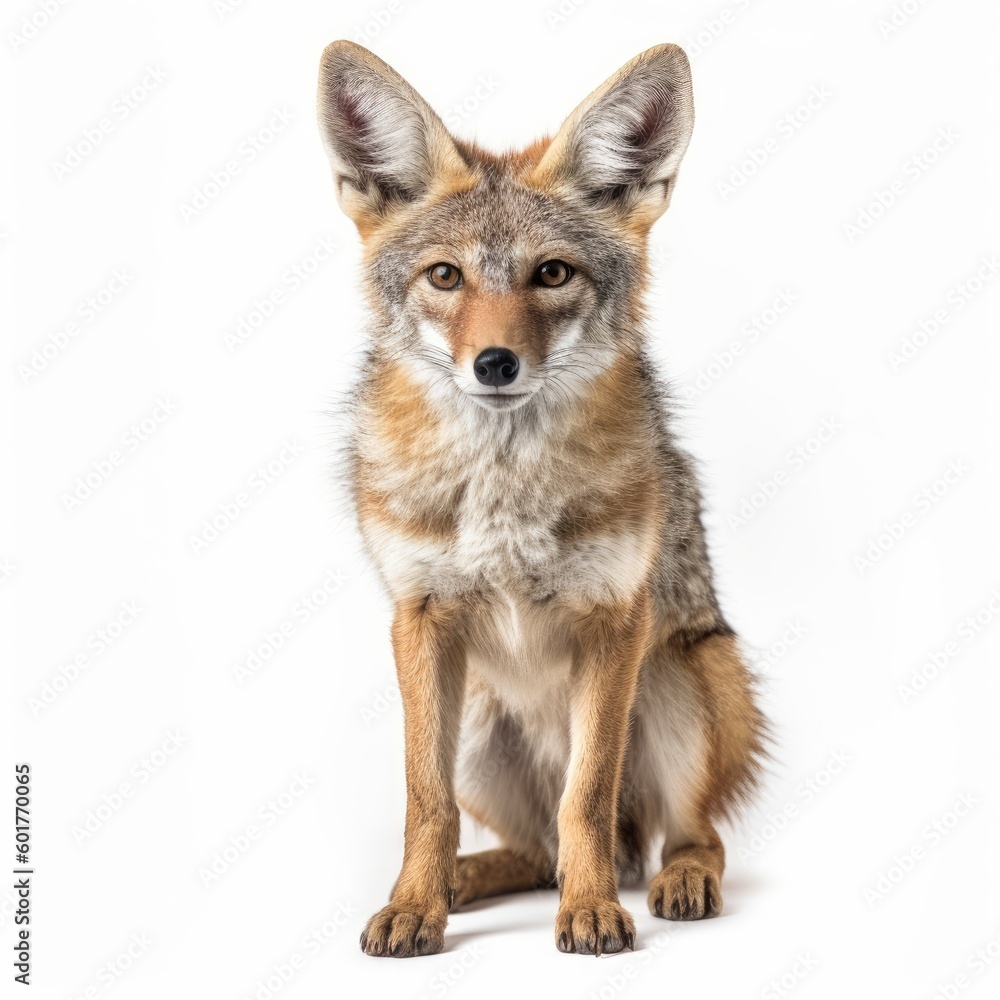 Fototapeta premium A portrait of a jackal