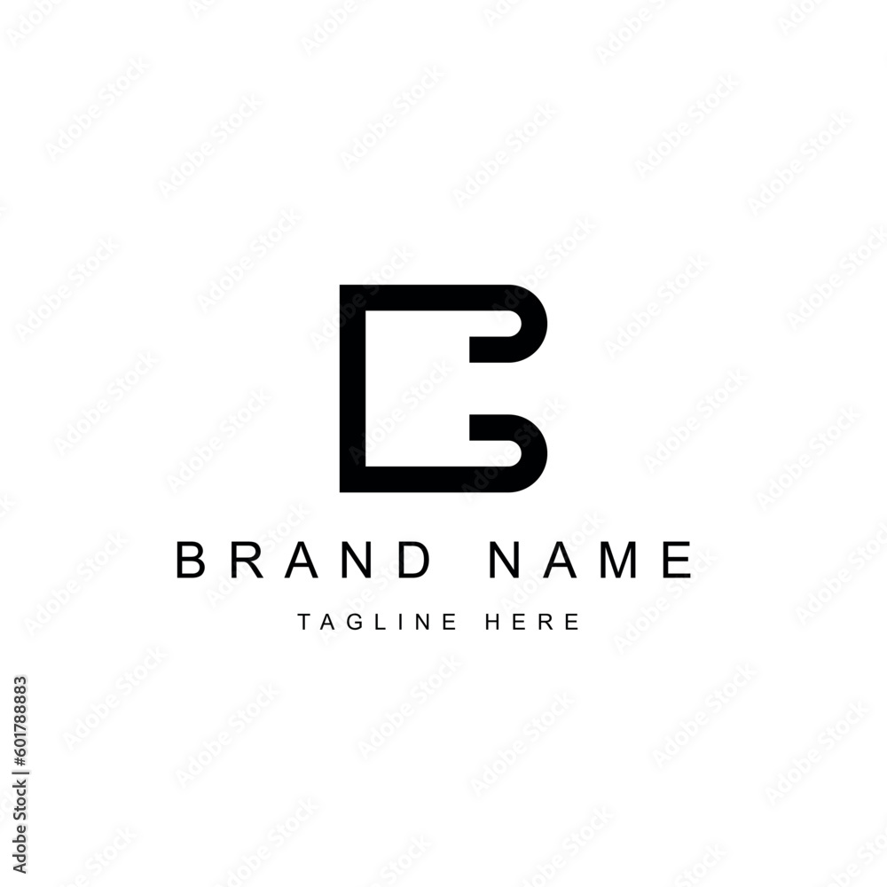 Letter B Logo Design Vector