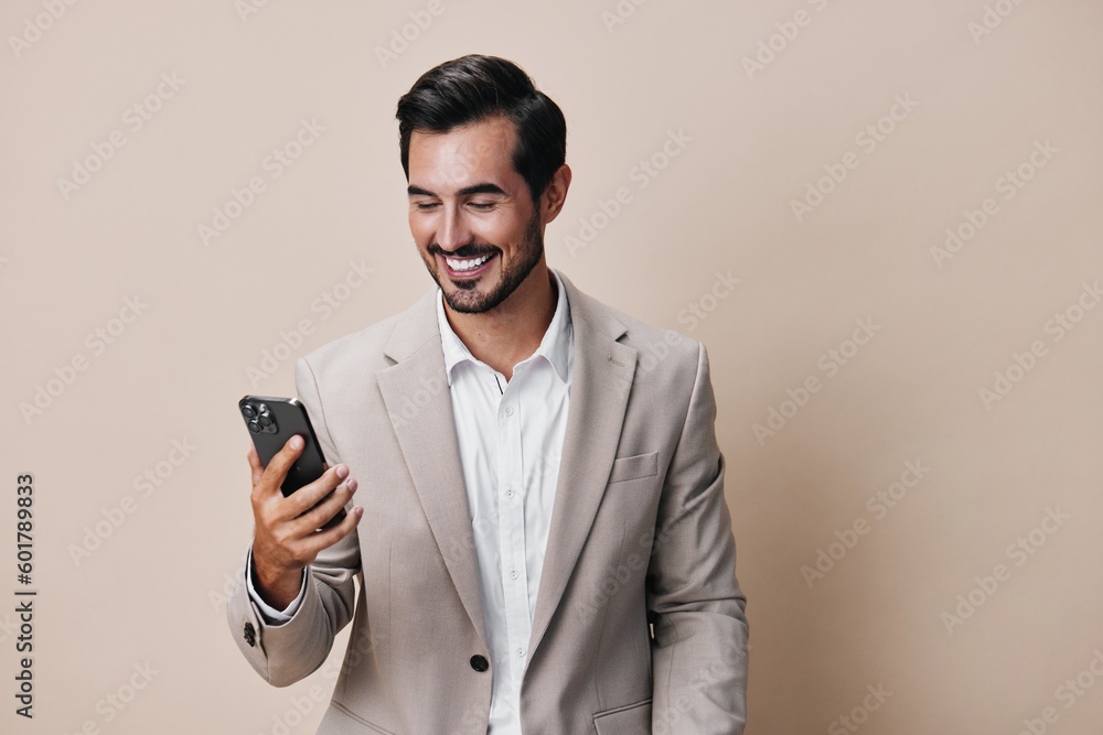 phone man background smile suit portrait business lifestyle happy smartphone hold call phone man background smile suit portrait business lifestyle happy smartphone hold call