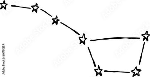Doodle Big Dipper Constellation