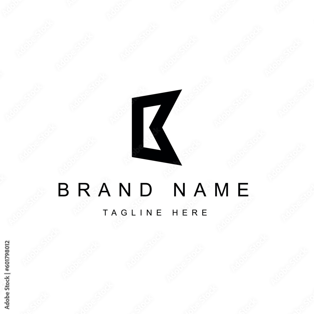 Custom Vector Letter B Logo Design Custom Vector Letter B Logo Design