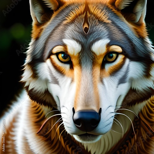 portrait of a wolf © ra0