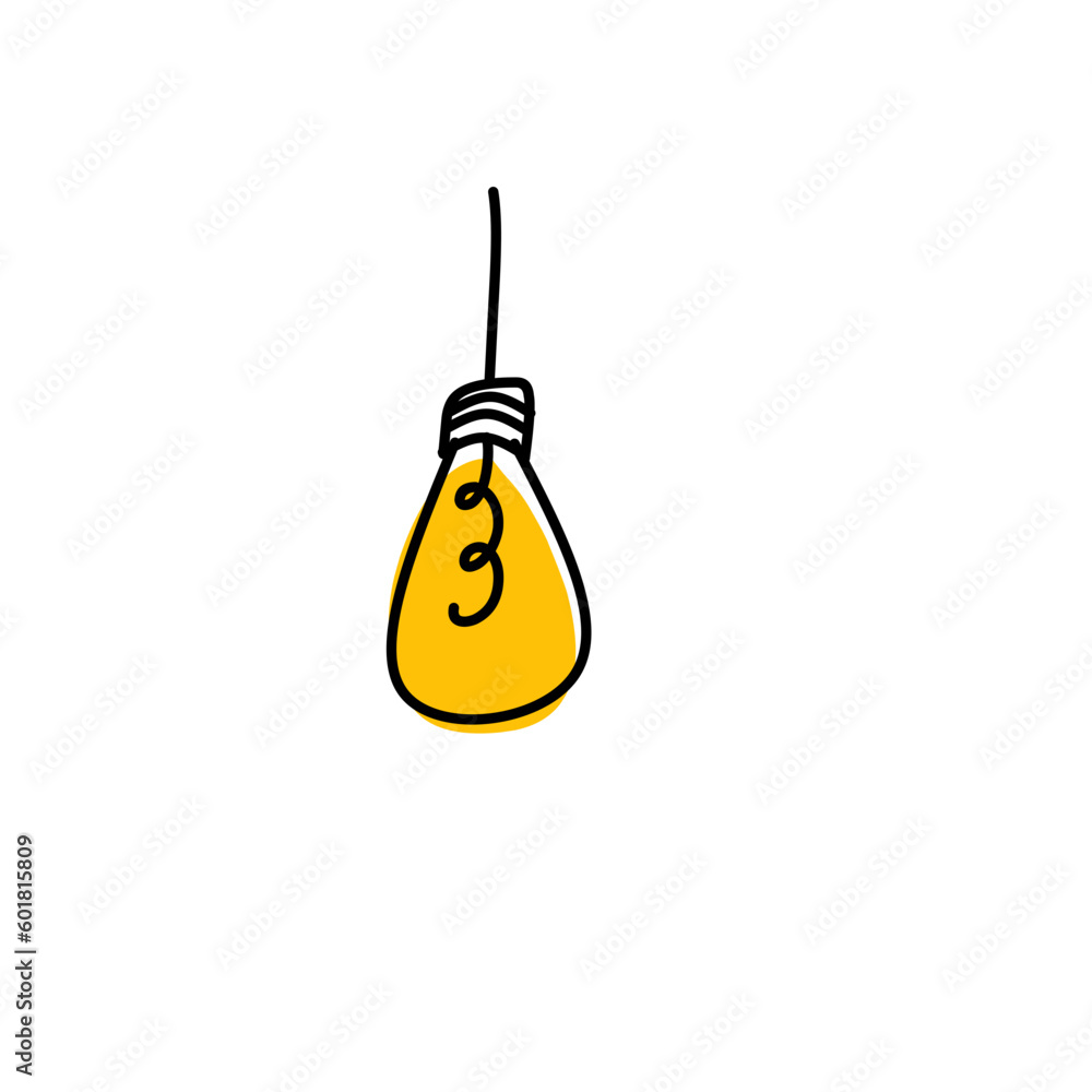 loft lamp hand drawn vector loft lamp hand drawn vector