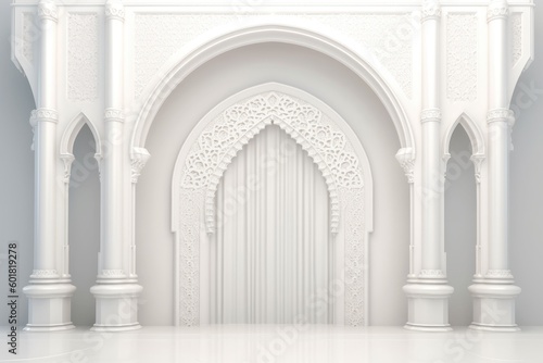 Mughal architecture Indo-Islamic wall backdrop