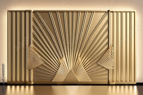 Fototapeta Naklejka Na Ścianę i Meble -  classic and vintage luxury wall backdrop