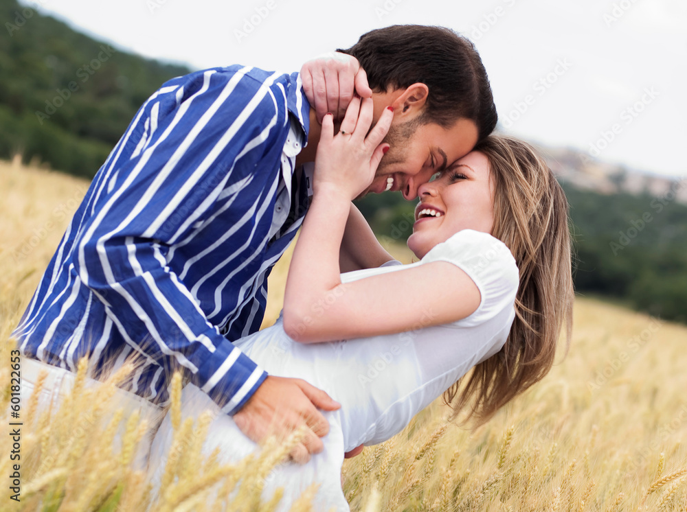Happy young couple in love,outdoors Happy young couple in love,outdoors