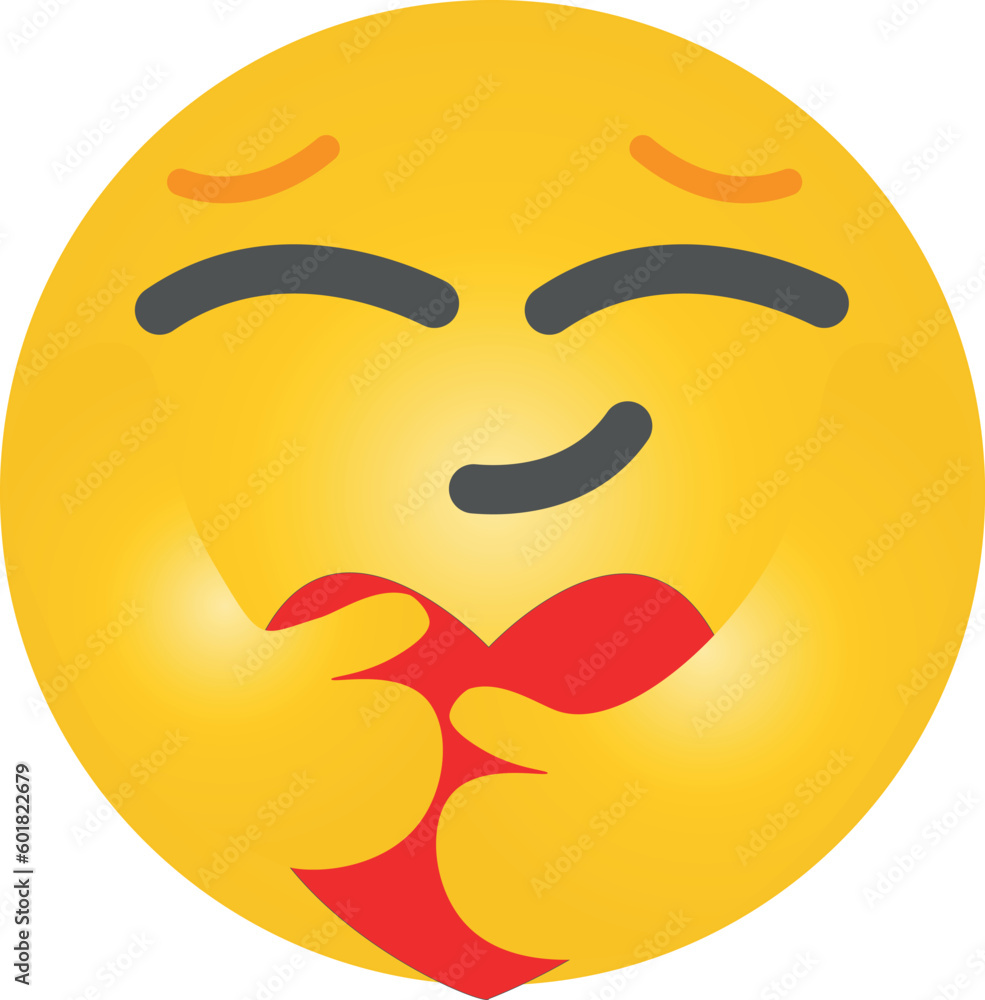 smiley face with a smile and heart smiley face with a smile and heart