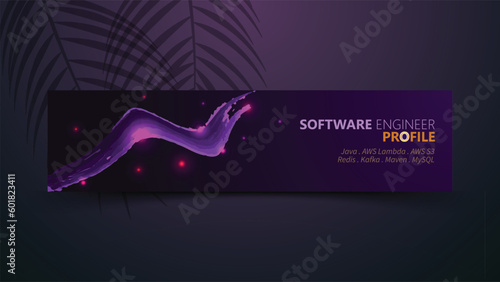 Banner design for Software engineer 