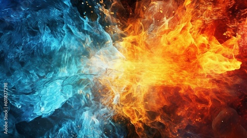 Fire and water synergy. Generative AI