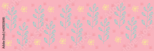 pink background with watercolor