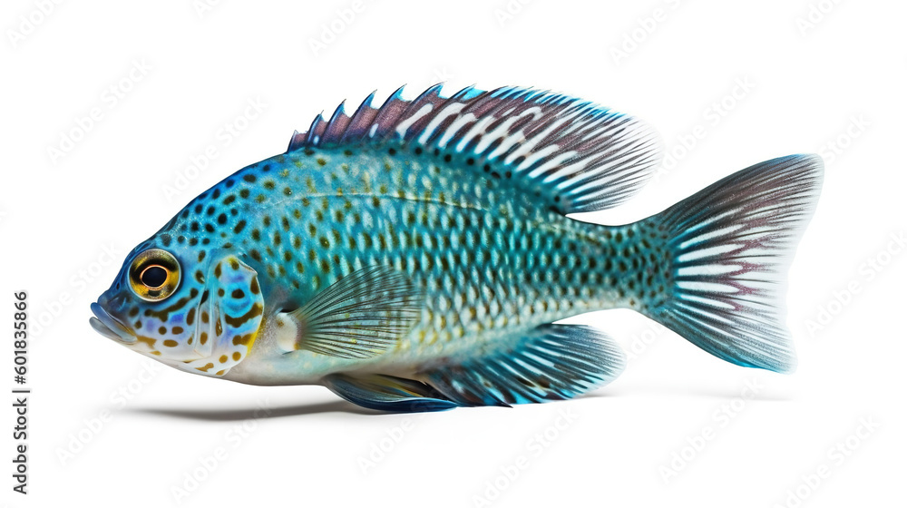 Fototapeta premium fish isolated on white