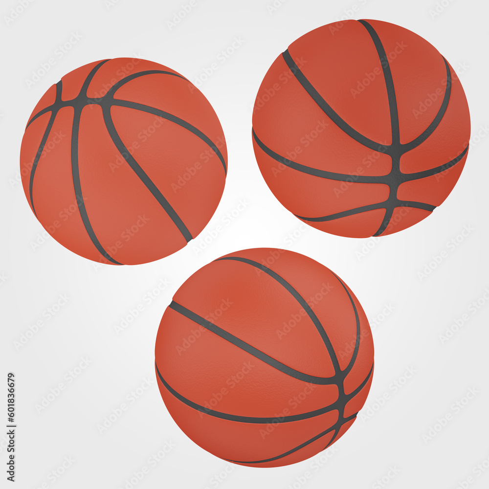 3d Basketball ball