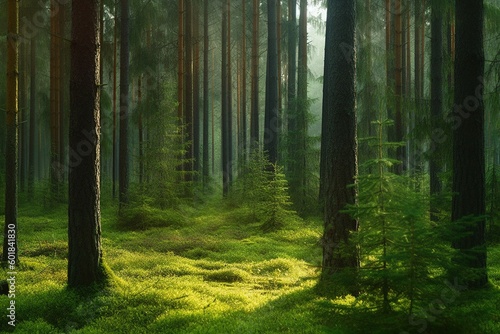 pine forest- Ai © Master-L