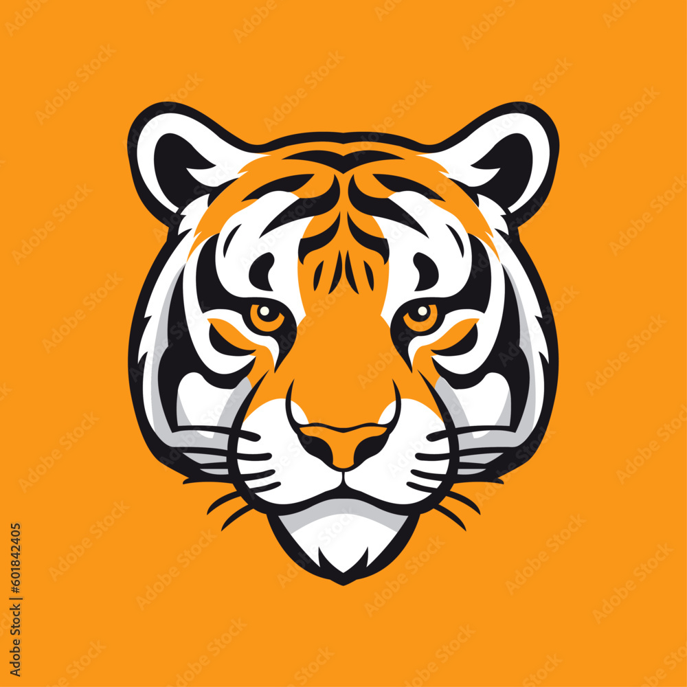 Bengal Tiger Head Logo Vector Bengal Tiger Head Logo Vector