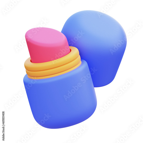 Wallpaper Mural Lips Stick 3D Rendered Image Torontodigital.ca