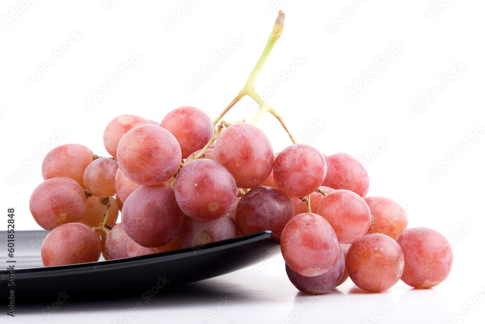 branch of grape isolated on white background branch of grape isolated on white background