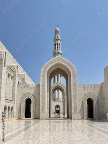 Sultan Qaboos grand mosque, Muscat, Oman 