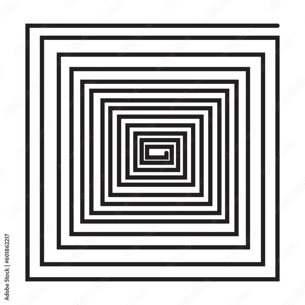 Hypnotic, geometric background Hypnotic, geometric background