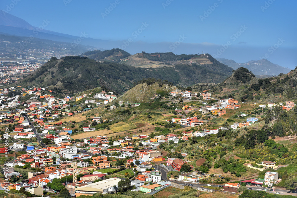 Panoramic view of landscape near Las Mercedes