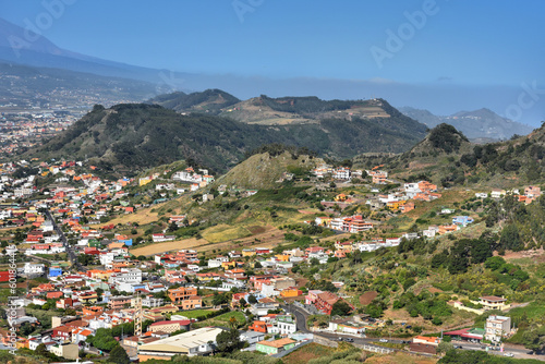 Panoramic view of landscape near Las Mercedes © Schneestarre