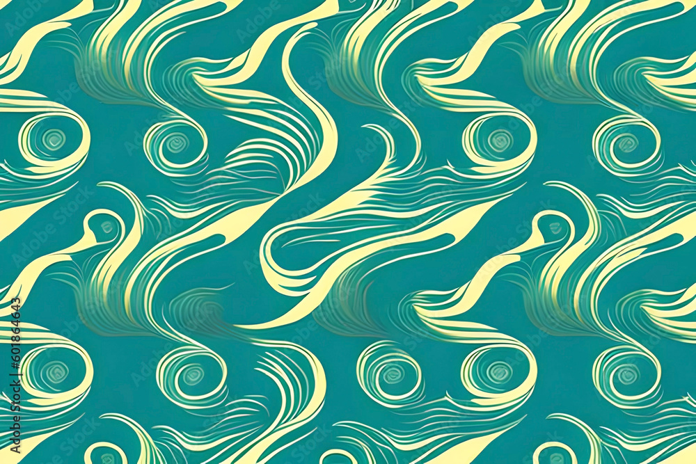 a pattern that captures the movement and beauty of the ocean waves a pattern that captures the movement and beauty of the ocean waves