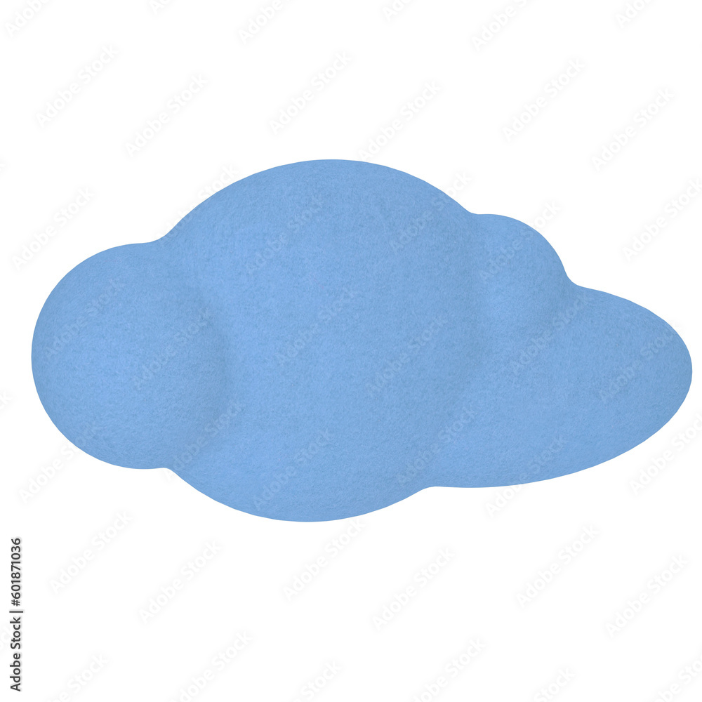 3D Blue Cloud 3D Blue Cloud